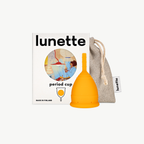 Lunette Menstrual Cup Orange
