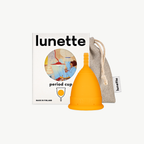 Lunette Menstrual Cup Orange