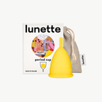 Lunette Menstrual Cup Yellow
