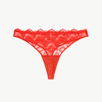 Understatement Lace Period Thong